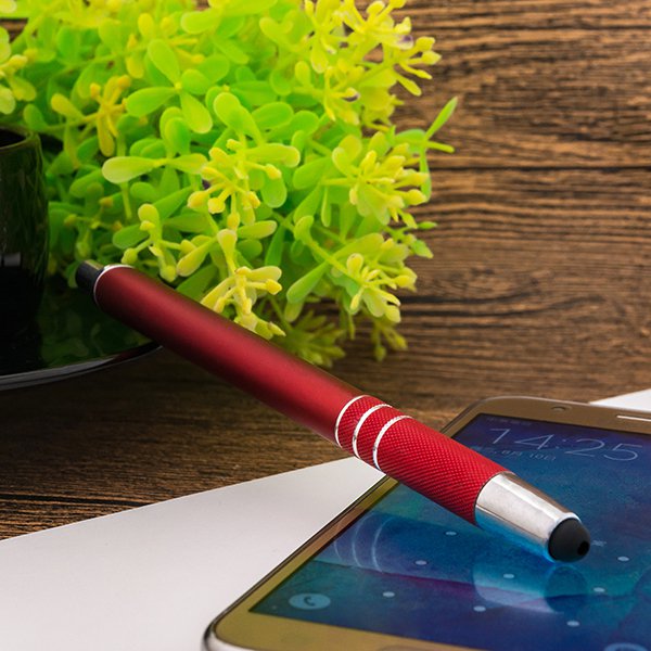 觸控筆-半金屬商務電容禮品-手機觸控廣告筆-客製印刷贈品筆
